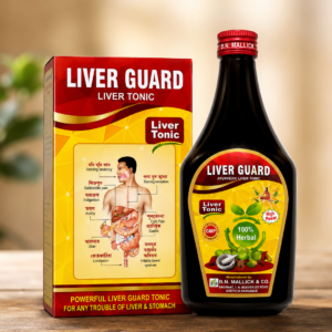 Liver Guard Ayurvedic Liver Tonic | Herbal Digestive & Liver Support Syrup | Supports Digestion, Appetite & Daily Wellness | 450ml | B.N. Mallick & Co.