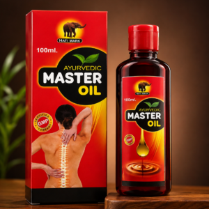 Ayurvedic Master Oil | Herbal Massage Oil for Joint, Muscle & Body Care | Supports Mobility & Relaxation | 100ml | B.N. Mallick & Co.