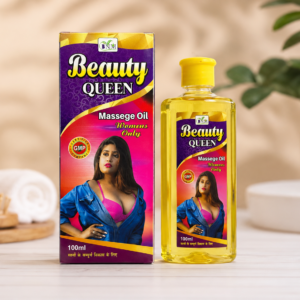 Beauty Queen Massage Oil 100ml | Ayurvedic Massage Oil for Women | Skin Nourishment & Body Relaxation | B.N. Mallick & Co.